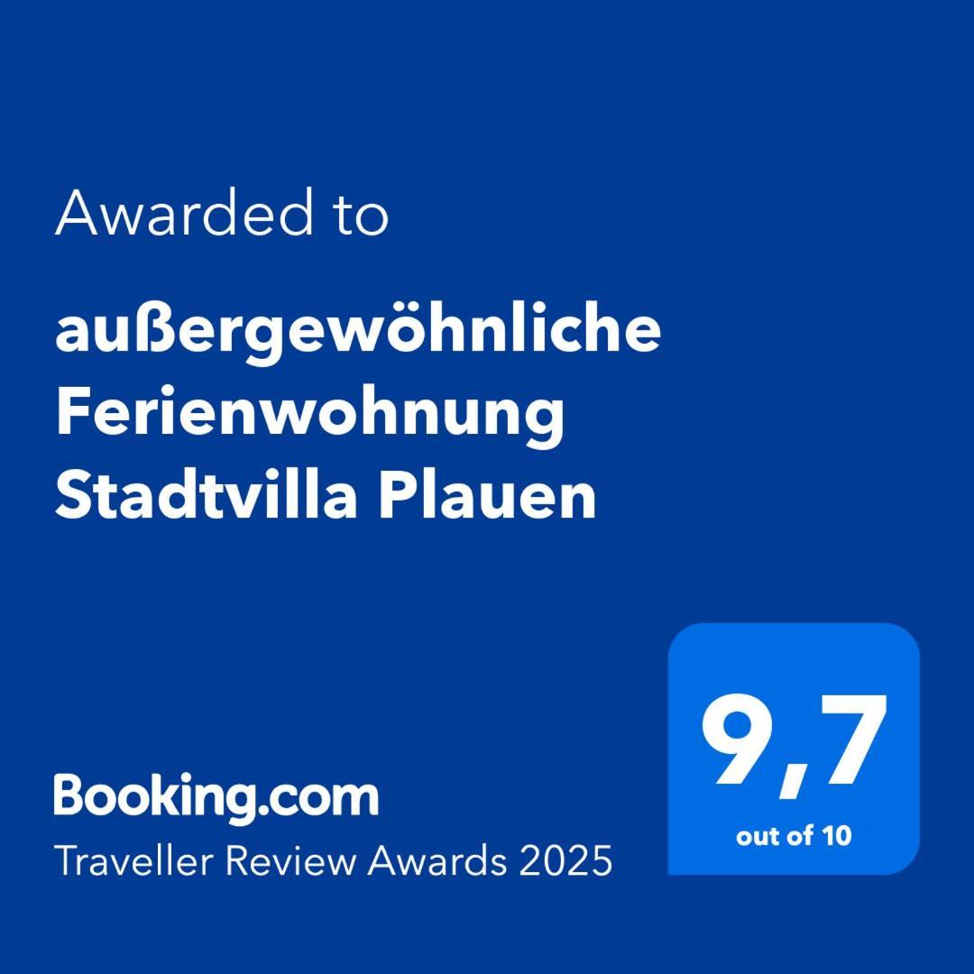Aussergewoehnliche Ferienwohnung Stadtvilla Plauen Kültér fotó